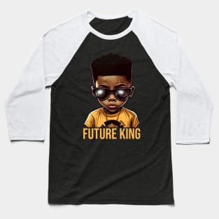 Future King, African American Boy Baseball T-Shirt